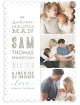 Little Man Birth Announcements