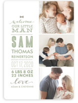 Little Man Birth Announcements