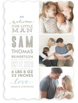 Little Man Birth Announcements