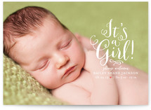 Darling Birth Announcements