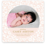 Sweet Garden Birth Announcements