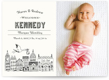 Vintage Storybook Birth Announcements