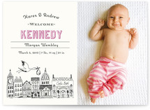 Vintage Storybook Birth Announcements