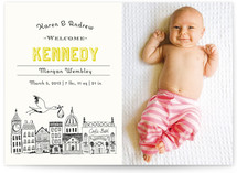 Vintage Storybook Birth Announcements