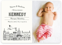 Vintage Storybook Birth Announcements