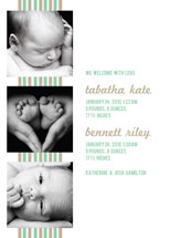 Bungalow Birth Announcements