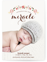 Tiny Miracle Birth Announcements