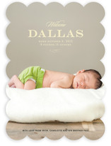 Simple and Elegant Birth Announcements