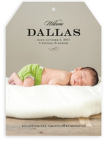 Simple and Elegant Birth Announcements