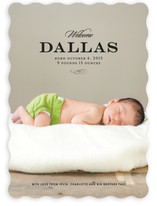 Simple and Elegant Birth Announcements