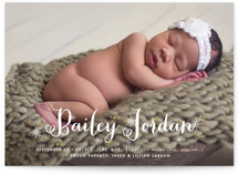 Sparkle Name Birth Announcements