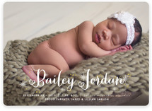Sparkle Name Birth Announcements
