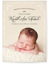 Frame So Sweet Birth Announcements