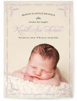 Frame So Sweet Birth Announcements