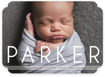 Big Baby Name Birth Announcements