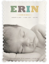 Grand Vintage Birth Announcements