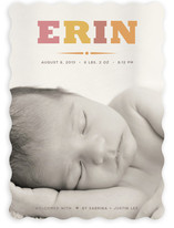 Grand Vintage Birth Announcements