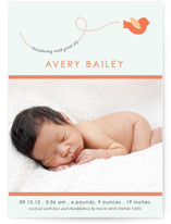 A Little Birdie Told Me Birth Announcements
