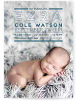 Big News Birth Announcements