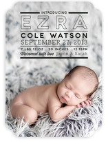Big News Birth Announcements