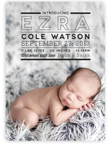 Big News Birth Announcements
