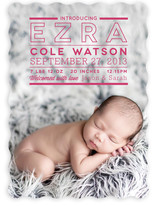 Big News Birth Announcements