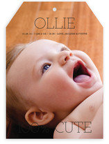 100 Percent Cute Birth Announcements