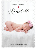 Little Heart Birth Announcements