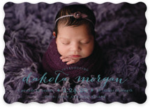 chic baby Birth Announcements