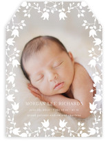Floral Lace Birth Announcements