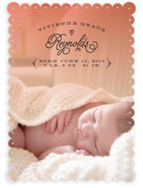 Blessed Birth Announcements