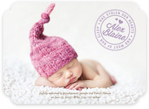 Stolen Our Hearts and Most of Our Sleep Birth Announcements