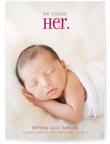 Chosen Birth Announcements