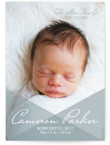 Overlay Love Birth Announcements
