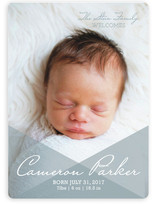 Overlay Love Birth Announcements
