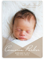 Overlay Love Birth Announcements