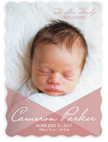 Overlay Love Birth Announcements