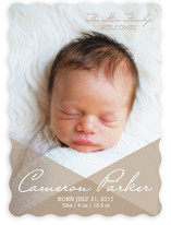 Overlay Love Birth Announcements