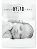 Inline Birth Announcements