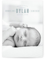 Inline Birth Announcements