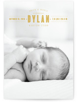 Inline Birth Announcements
