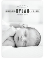 Inline Birth Announcements
