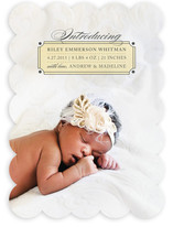 Classic Label Birth Announcements