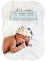 Classic Label Birth Announcements