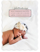 Classic Label Birth Announcements