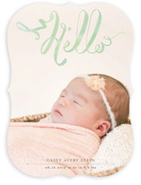 Hello Baby Birth Announcements