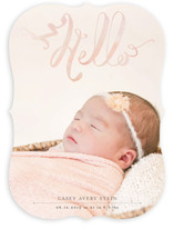 Hello Baby Birth Announcements