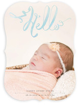 Hello Baby Birth Announcements
