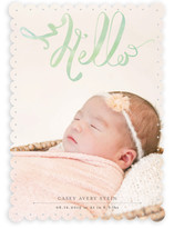 Hello Baby Birth Announcements