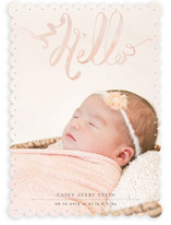 Hello Baby Birth Announcements